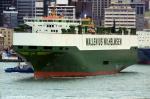 ID 2525 OTELLO (1992/52479grt/IMO 8919934. Renamed INTEGRITY in 2005) sailing from Auckland, New Zealand.